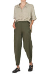 MAMA B Mama B - Pantalone - 450647 - Verde da donna