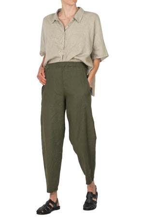 MAMA B Mama B - Pantalone - 450647 - Verde da donna