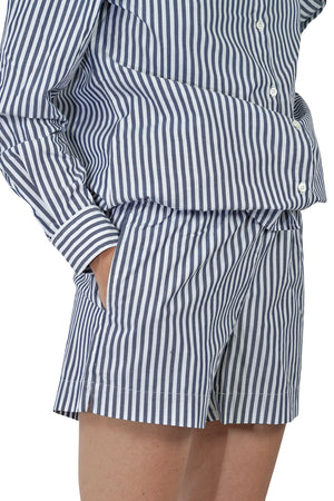 MC2 SAINT BARTH MC2 Saint Barth - Shorts - 450900 - Bianco/Blu da donna