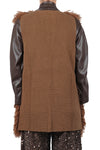 JUCCA Jucca - Gilet - 461669 - Nocciola da donna