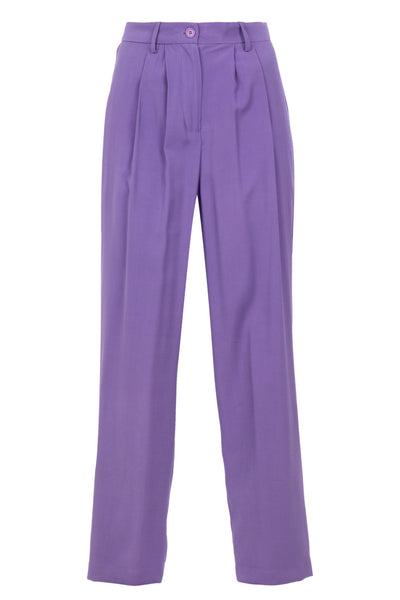 SUOLI Suoli - Pantalone - 411590 - Lilla da donna