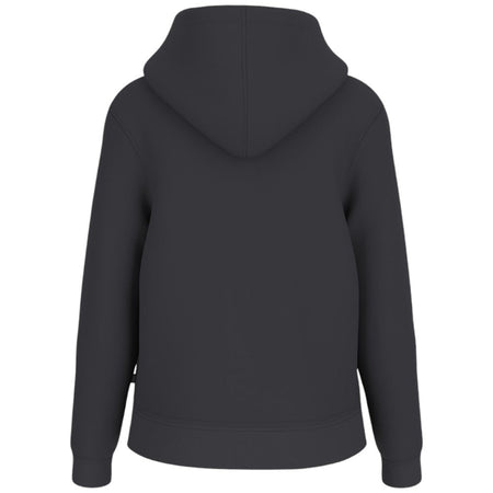 Guess felpa nera zip cappuccio mini logo W4YQ03KC811JBLK