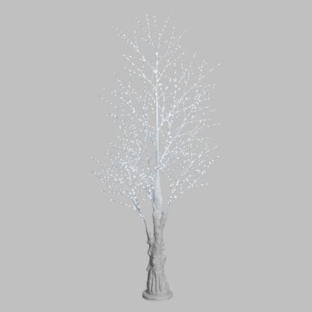 Albero di Natale luminoso con 1200 MicroLed decorazione da interno ed esterno h 240 cm