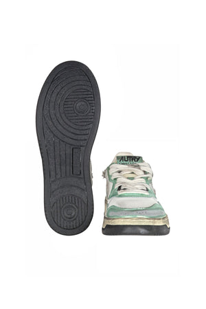 AUTRY Autry - Sneakers - 440069 - Bianco/Verde acqua da donna
