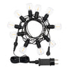 Catena luminosa Party con 10 lampade a led decorazione per veranda e giardino