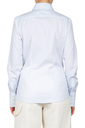 GRIFONI Grifoni - Camicia - 451092 - Bianco/Azzurro da donna