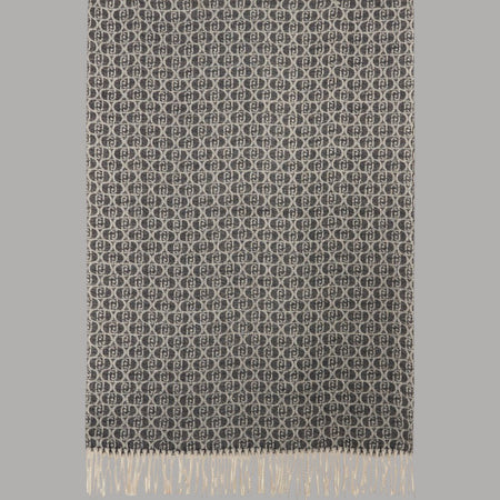 Liu Jo sciarpa nera con logo monognam 2F5018T0300