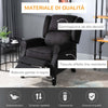 F700-028V91BKA-Poltrona-Massaggiante-e-Reclinabile-con-Funzione-Riscaldante-e-Telecomando,-78x84x101cm,-Nero