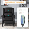 F700-028V91BKA-Poltrona-Massaggiante-e-Reclinabile-con-Funzione-Riscaldante-e-Telecomando,-78x84x101cm,-Nero