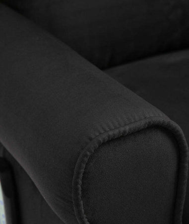 F700-028V91BKA-Poltrona-Massaggiante-e-Reclinabile-con-Funzione-Riscaldante-e-Telecomando,-78x84x101cm,-Nero