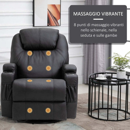 F700-029V03BKA-Poltrona-Relax-Massaggiante-con-8-Punti,-5-Modalità-e-2-Intensità,-Reclinabile-con-Poggiapiedi-e-Girevole,-84x92x109cm,-Nero
