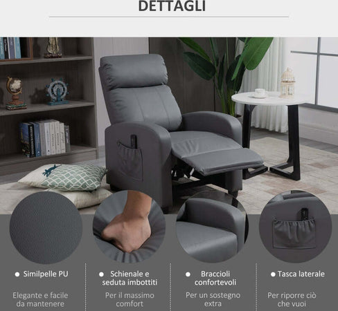 F700-143V90GYA-Poltrona-Relax-Massaggiante-con-Telecomando-e-8-Programmi,-Reclinazione-e-Poggiapiedi,-68x88x98cm,-Grigio