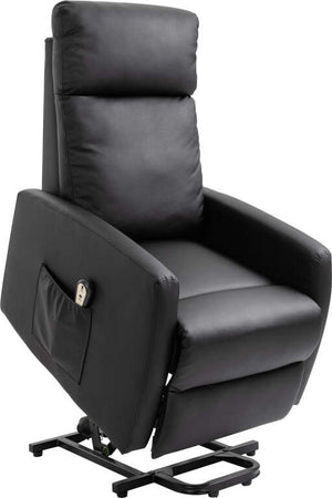 F713-066V90A-Poltrona-Alza-persona-con-Telecomando,-Schienale-Reclinabile-con-Poggiapiedi-in-Pelle-PU-Nera-67x95x105cm