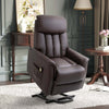 F713-067V91BNA-Poltrona-Relax-Alza-persona-marrone-con-Telecomando,-Reclinabile-con-Poggiapiedi-Integrato,-80x94x104cm