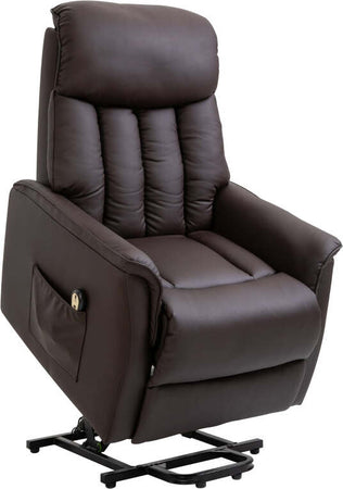 F713-067V91BNA-Poltrona-Relax-Alza-persona-marrone-con-Telecomando,-Reclinabile-con-Poggiapiedi-Integrato,-80x94x104cm