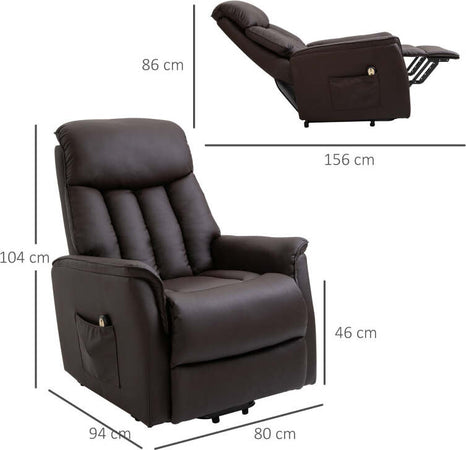 F713-067V91BNA-Poltrona-Relax-Alza-persona-marrone-con-Telecomando,-Reclinabile-con-Poggiapiedi-Integrato,-80x94x104cm