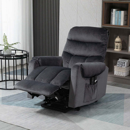 F713-090V90CGA-Poltrona-Relax-Reclinabile-a-135°,-Massaggiante-e-Alza-persona-con-Telecomando,-79x97x103cm,-Grigio