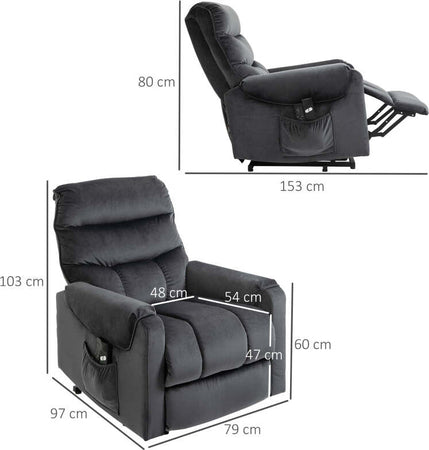 F713-090V90CGA-Poltrona-Relax-Reclinabile-a-135°,-Massaggiante-e-Alza-persona-con-Telecomando,-79x97x103cm,-Grigio