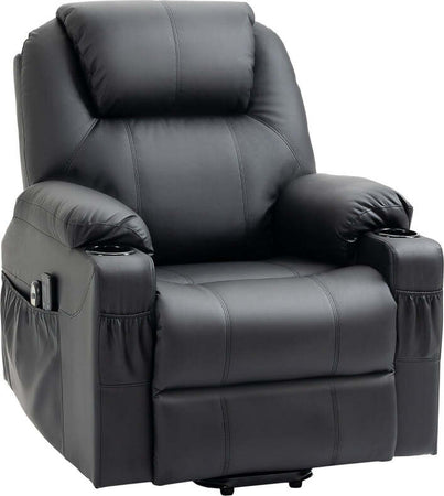 F713-096BKA-Poltrona-Alza-persona-Reclinabile-max-135°-con-8-Punti-Massaggianti-e-Poggiapiedi,-88x92x106-cm-Nero