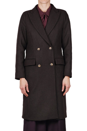 LA FEMME BLANCHE La Femme Blanche - Cappotto - 461597 - Marrone da donna