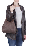 GIANNI CHIARINI Gianni Chiarini - Borsa media - 470125 - Fantasia Cioccolato da donna