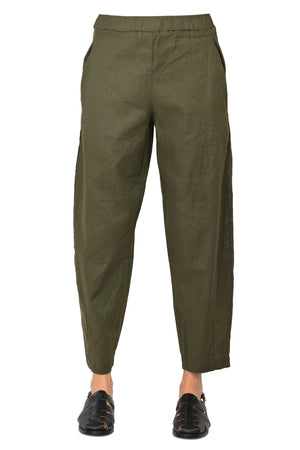 MAMA B Mama B - Pantalone - 450647 - Verde da donna