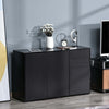 F838-077BKA-madia-soggiorno-salotto-nero-lucido-legno-laminato-ufficio-studio-design-con-4-ante-2-cassetti
