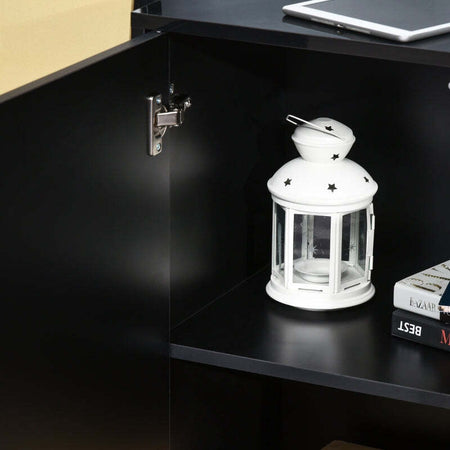 F838-077BKA-madia-soggiorno-salotto-nero-lucido-legno-laminato-ufficio-studio-design-con-4-ante-2-cassetti
