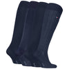 Tommy Hilfiger 4 paia di calzini blu al ginocchio 701235378001