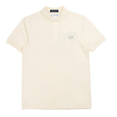 COMME DES GARCONS SHIRT CDG x Fred Perry Polo in White da uomo