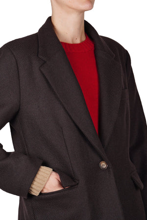 LA FEMME BLANCHE La Femme Blanche - Giacca - 461608 - Moka da donna