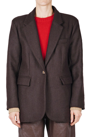 LA FEMME BLANCHE La Femme Blanche - Giacca - 461608 - Moka da donna