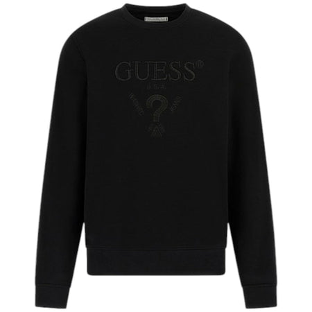 Guess felpa nera Beau M5RQ08 KCN01 JBLK Felpe Guess