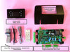 Kit professionale composto scheda I023_6-Dispaly Lcd 6 Tasti Touch-Cavo Flat-Sonda Ambiente-Sonda Fumi-Telecomando-Supporto Inclinato per Display