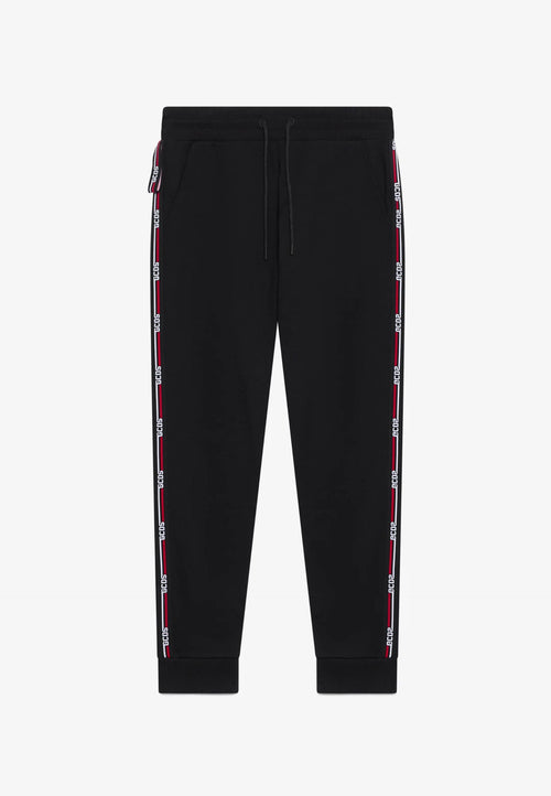 GCDS PANTALONE LOGO TAPE JOGGERS da uomo