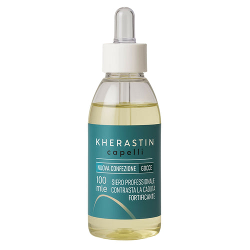 Kerastin Gocce – Siero Naturale per Capelli – Fortificante e Anticaduta Extra Forte – Stimola la Crescita e Infoltisce – Integratore Liquido 100ml – AlohaLabs