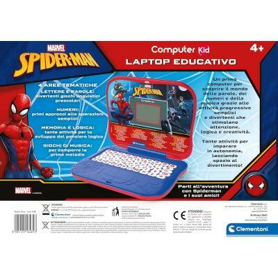 clementoni-16481-marvel-spiderman-laptop-computer-elettronico-parlante-italiano-per-imparare-lettere-numeri-e-nuove-parole