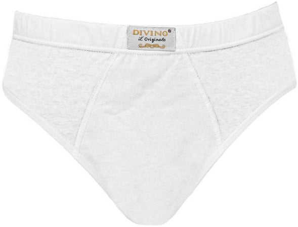 Slip Uomo Divino Art.86/84 100% Cotone Con Elastico Mutande Da Uomo Divino