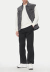KARL LAGERFELD GILET KLJ RELAXED DENIM VEST PRINT da uomo