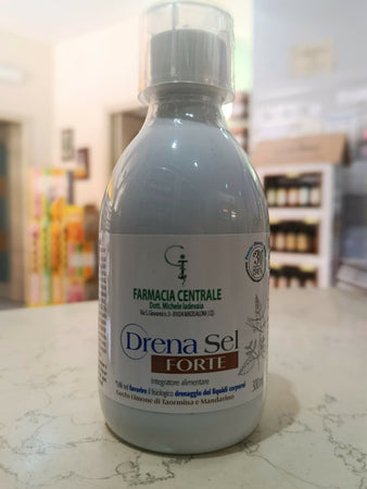 fpi farmacia centrale dr Michele Iadevaia drena sel forte 300 ml per favorire il drenaggio dei liquidi corporei gusto limone e mandarino
