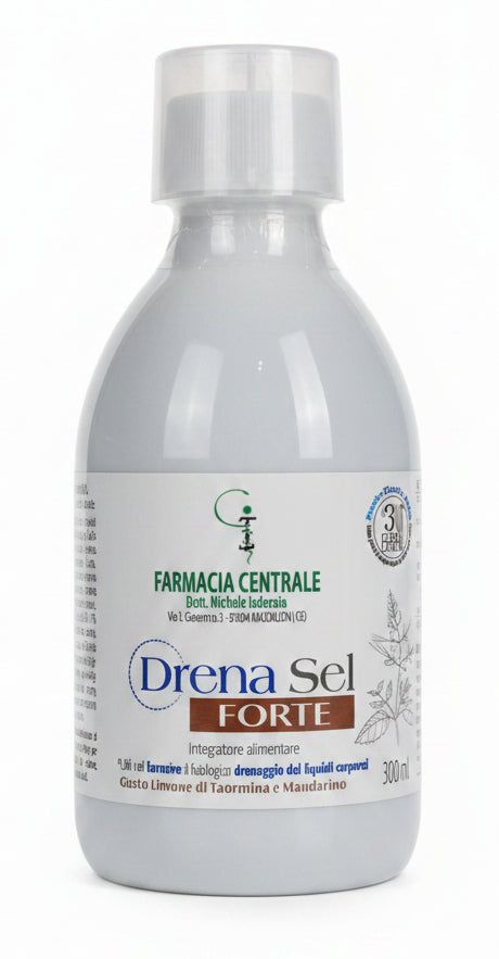 fpi farmacia centrale dr Michele Iadevaia drena sel forte 300 ml per favorire il drenaggio dei liquidi corporei gusto limone e mandarino