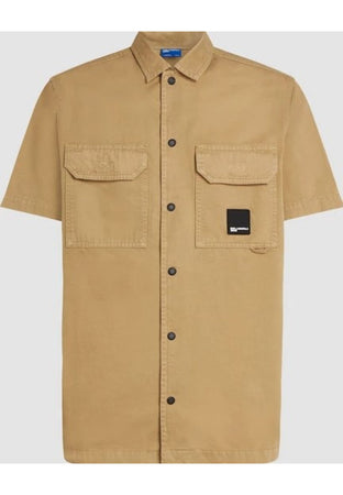 KARL LAGERFELD CAMICIA KLJ SS POCKET SHIRT da uomo