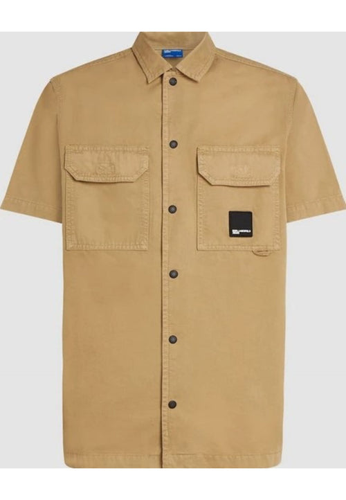 KARL LAGERFELD CAMICIA KLJ SS POCKET SHIRT da uomo