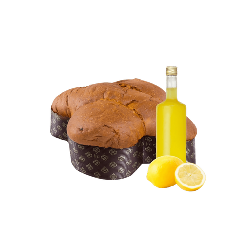 Colomba Artigianale al Limoncello di Sicilia 1 Kg Incartata a Mano, Colomba a lievitazione Naturale 1Kg, Idea Regalo Pasquale