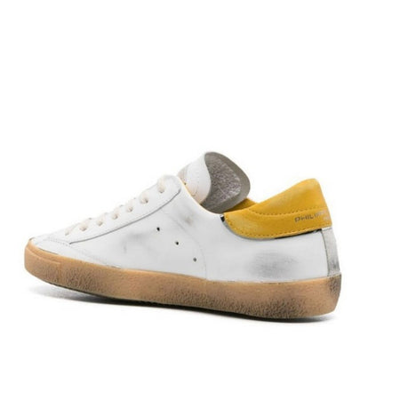 Philippe Model sneaker uomo philippe model - prsx low man - bianco da uomo