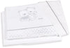 Set Lenzuola 3 pz Italbaby Happy Family Bianco