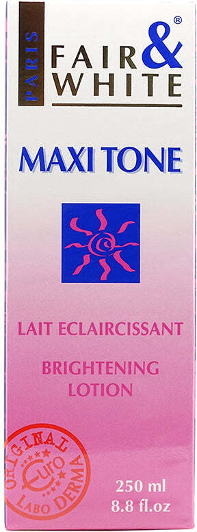 F&w Maxi Tone Brightening Body Lotion 250ml Crema Corpo Schiarente E Illuminante