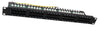 Pannello Patch 50 Porte UTP Telefonico Cat.3 Nero