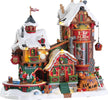Fabbrica degli elfi di Babbo Natale per villaggio natalizio decorazione con animazioni Casa e cucina/Decorazioni per interni/Addobbi e decorazioni per ricorrenze/Decorazioni natalizie/Oggettistica MagiediNatale.it - Altamura, Commerciovirtuoso.it