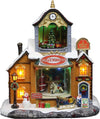 Fabbrica di babbo natale resina con finestre e personaggi rotanti e musica Casa e cucina/Decorazioni per interni/Addobbi e decorazioni per ricorrenze/Decorazioni natalizie/Oggettistica MagiediNatale.it - Altamura, Commerciovirtuoso.it